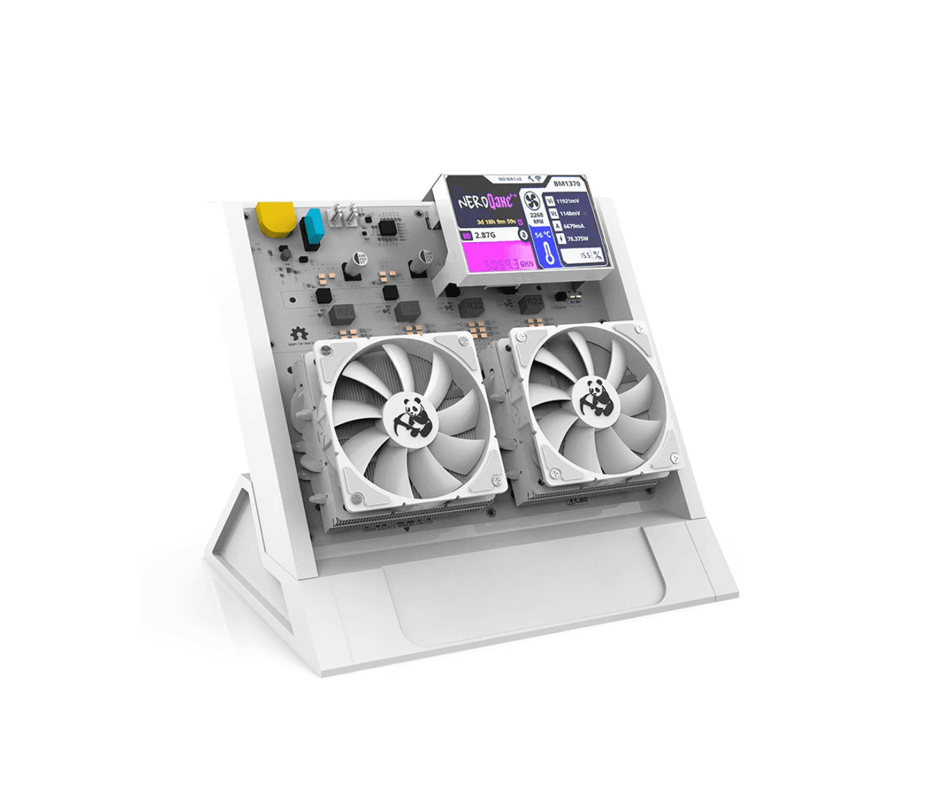 NerdOctaxe Home Bitcoin Miner – 9.6 TH/s